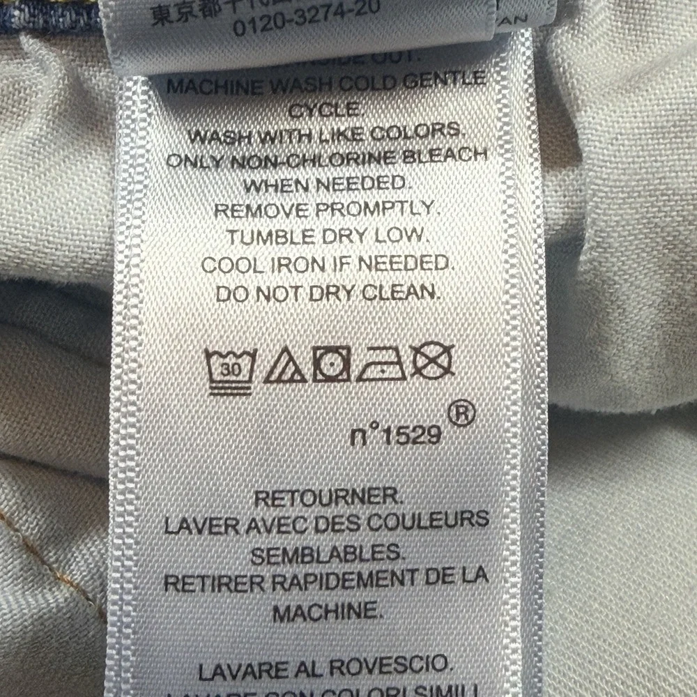 Polo Ralph Lauren Hampton Relaxed Straight Blue Jeans 46x30 (44/30) Big/Tall